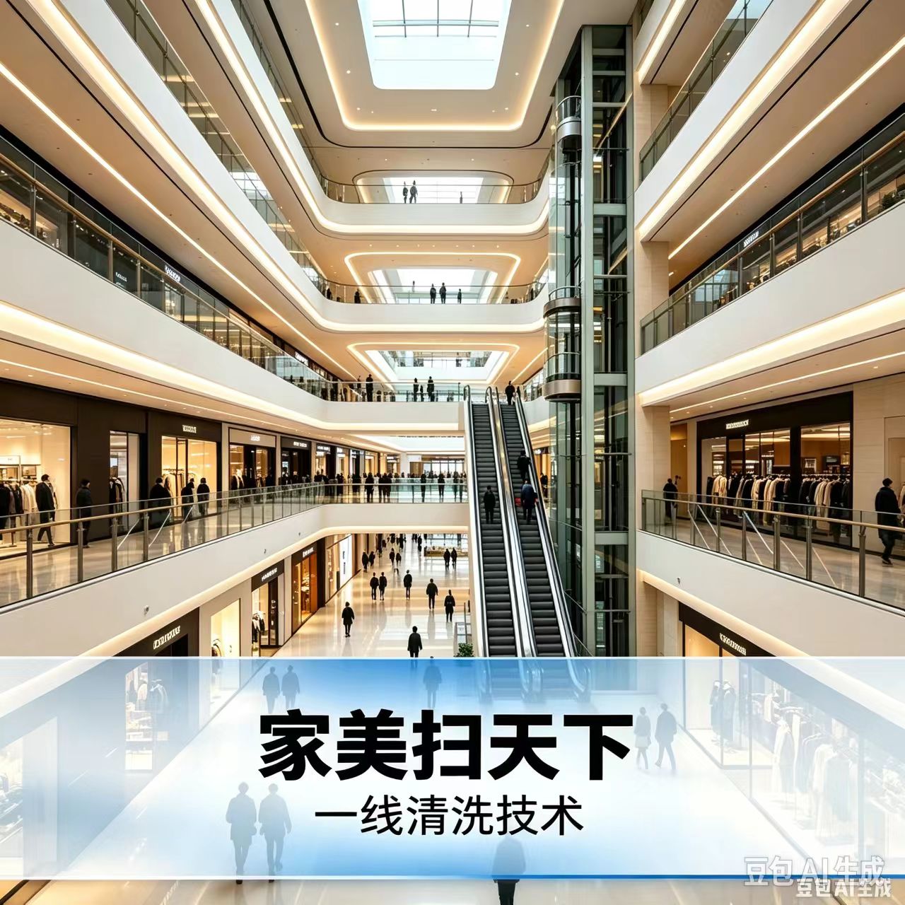 保洁自学网｜商用清洗高端技术精讲（大型油烟清洗·中央空调清洗·王牌清洗水晶灯）